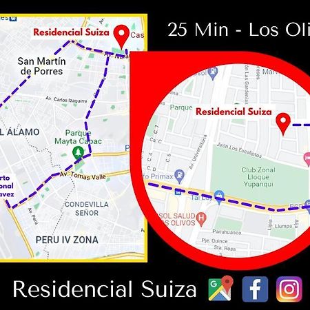 Residencial Suiza Apartment Лима Екстериор снимка